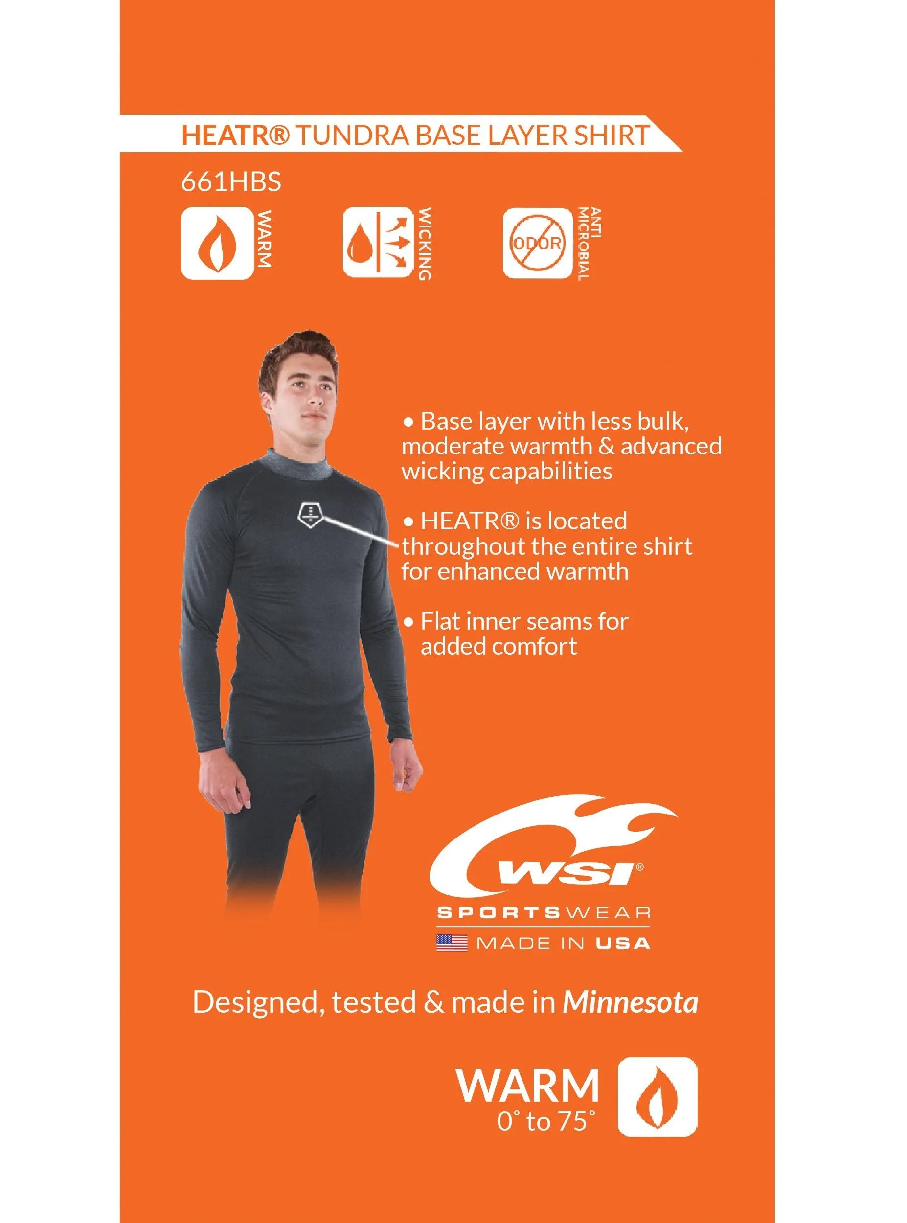 30. HEATR® - Tundra Long Sleeve Base Layer