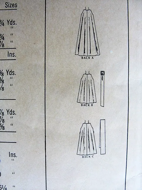 60s Goddess Cocktail Evening Party Dress Pattern McCalls 9656 Plunging Neckline Mini, Regular or Formal Full Length Vintage Sewing Pattern UNCUT