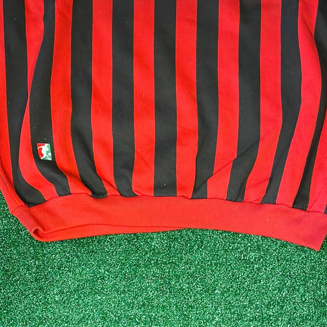 Ac Milan 1991 Le Felpe Dei Grandi Club Jumper - Large - Very Good Condition - Rare Vintage Jumper