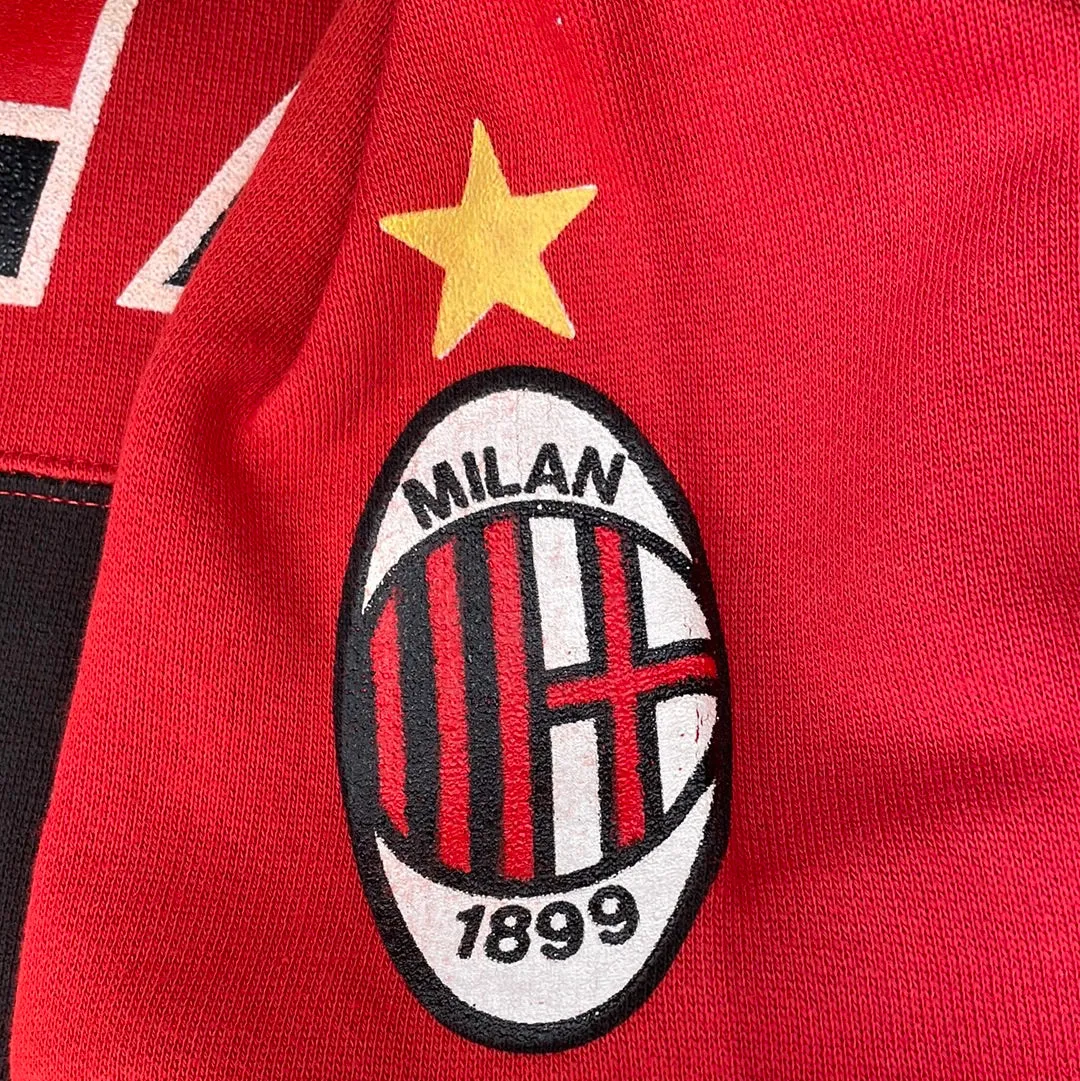 Ac Milan 1991 Le Felpe Dei Grandi Club Jumper - Large - Very Good Condition - Rare Vintage Jumper