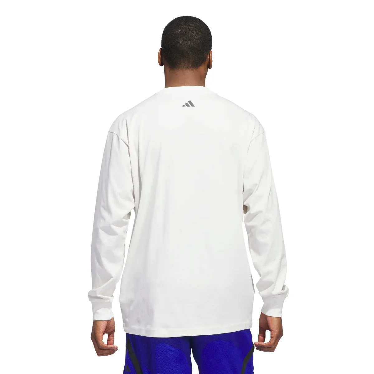 adidas Men's Basketball Select Long Sleeve T-Shirt (Tall)