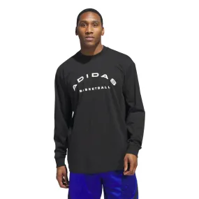 adidas Men's Basketball Select Long Sleeve T-Shirt (Tall)