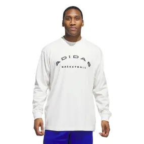 adidas Men's Basketball Select Long Sleeve T-Shirt