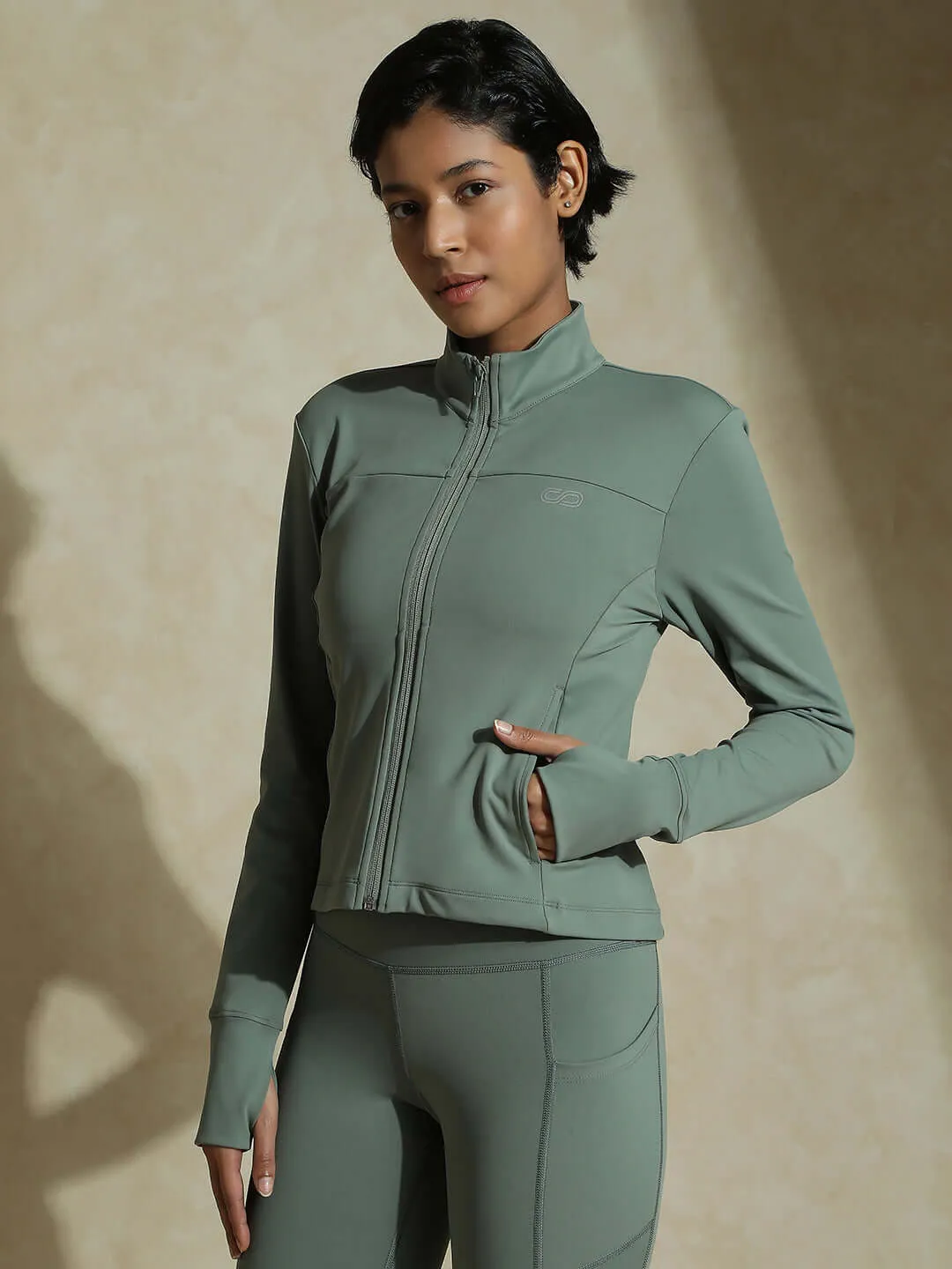 Aero Fit Athletic Jacket Light Sage