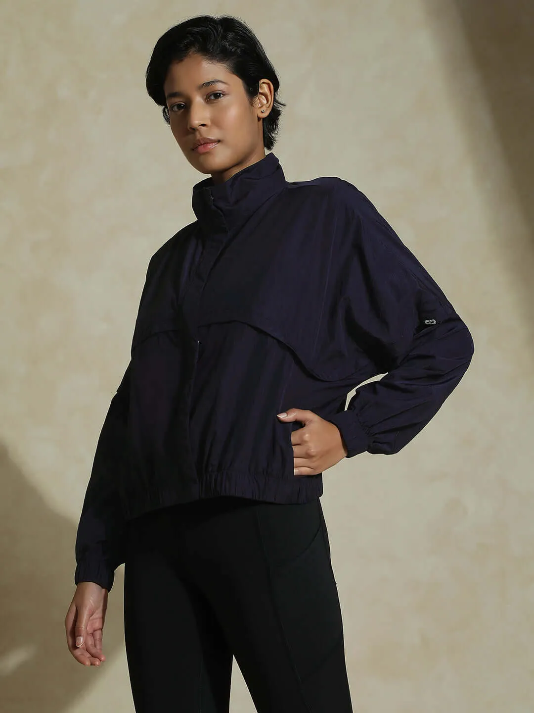 AeroTraq Runner Jacket Navy