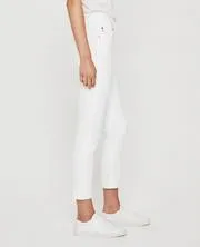 AG Denim Ex-Boyfriend Slim in White