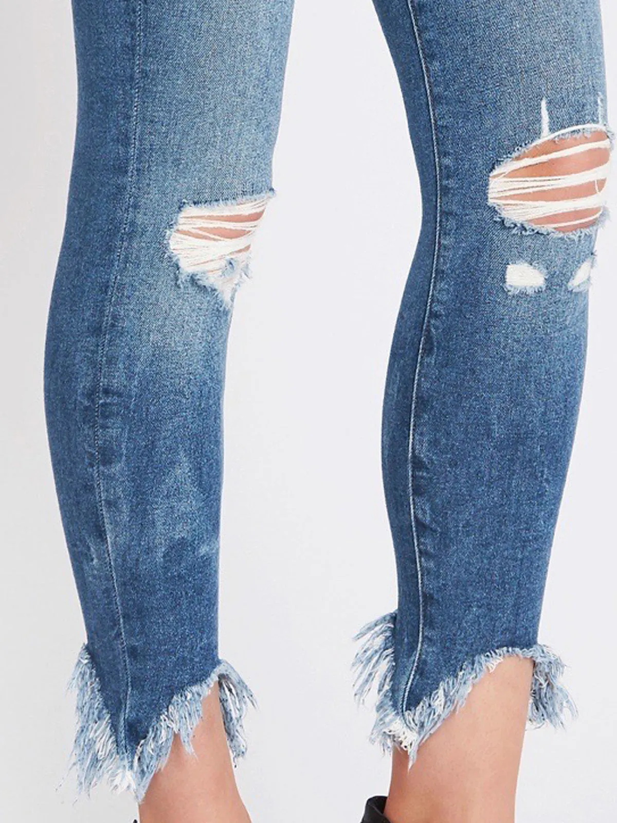 Ali High Rise Skinny Cigarette Stiletto Jean