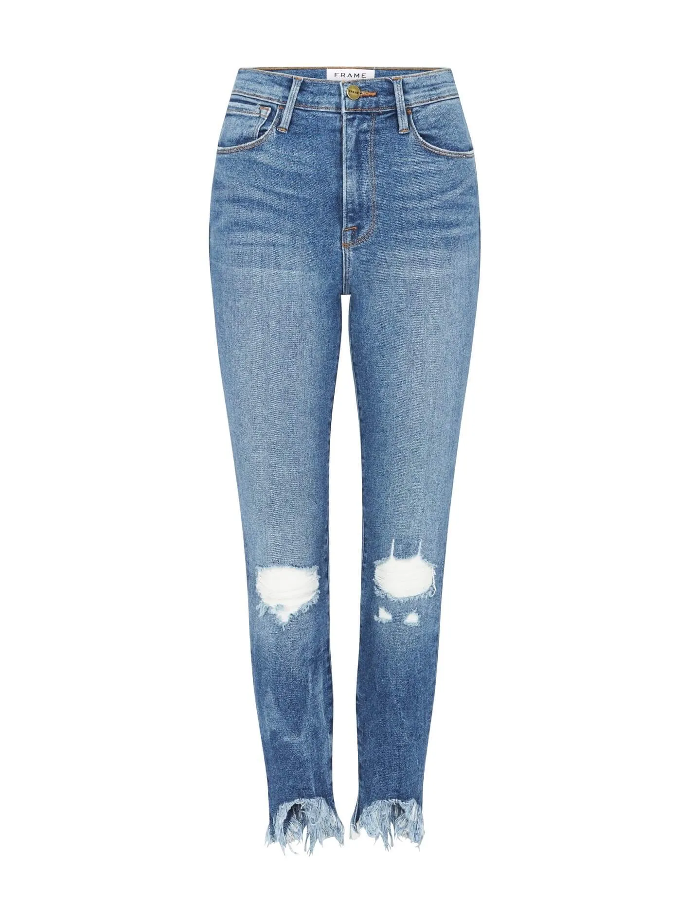 Ali High Rise Skinny Cigarette Stiletto Jean