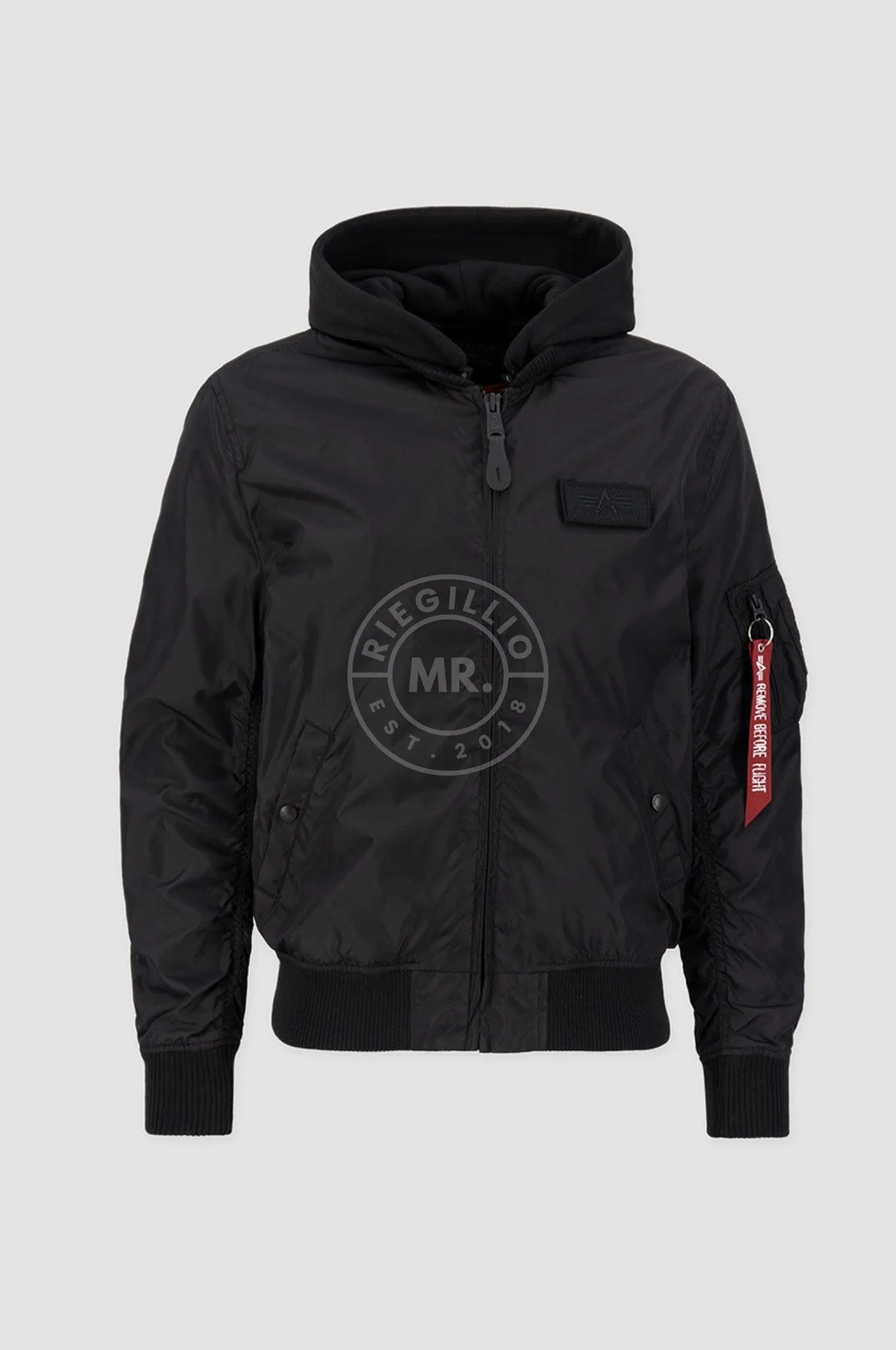 Alpha Industries MA-1 TT Hood - Black / Black