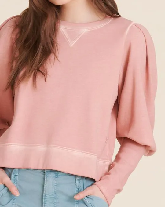 Analeigh Puff Sleeve Sweatshirt