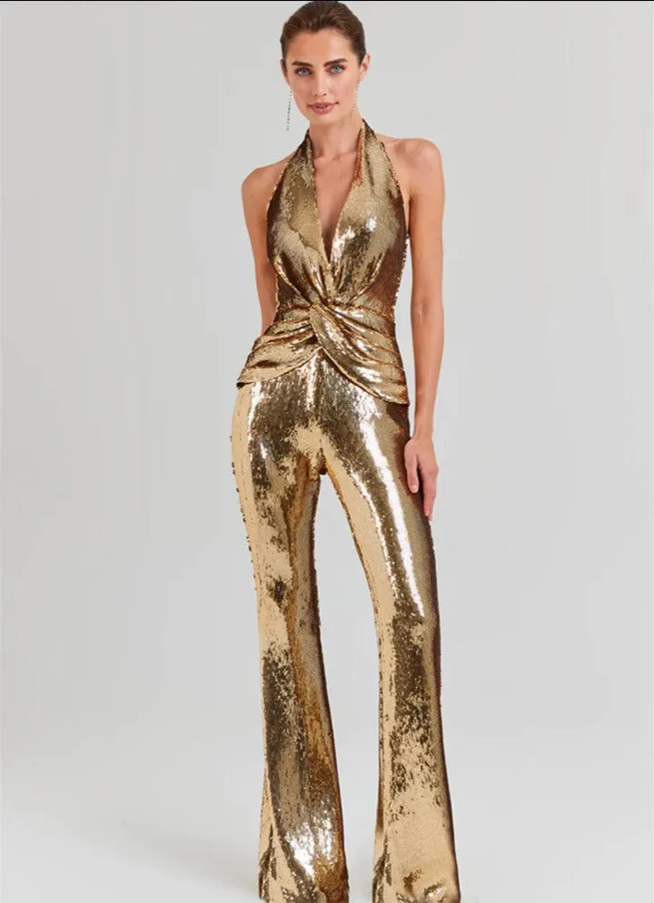 Anwen Sequin Jumpsuit