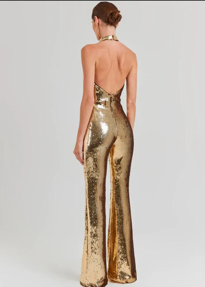 Anwen Sequin Jumpsuit