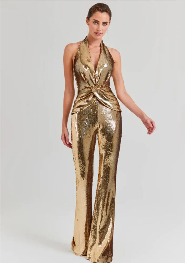 Anwen Sequin Jumpsuit