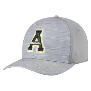 Appalachian State Mountaineers TOW Gray "Hyper" Memory Fit Hat Cap