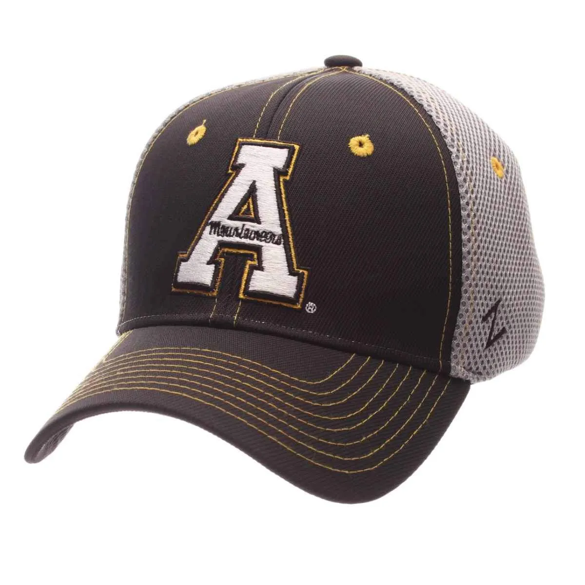 Appalachian State Mountaineers Zephyr Pregame Stretch Fit Structured Hat Cap