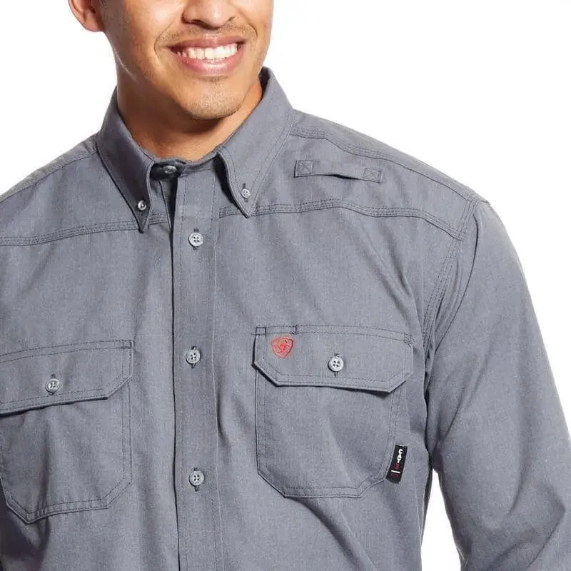 ARIAT - FR Featherlight Work Shirt, Gunmetal