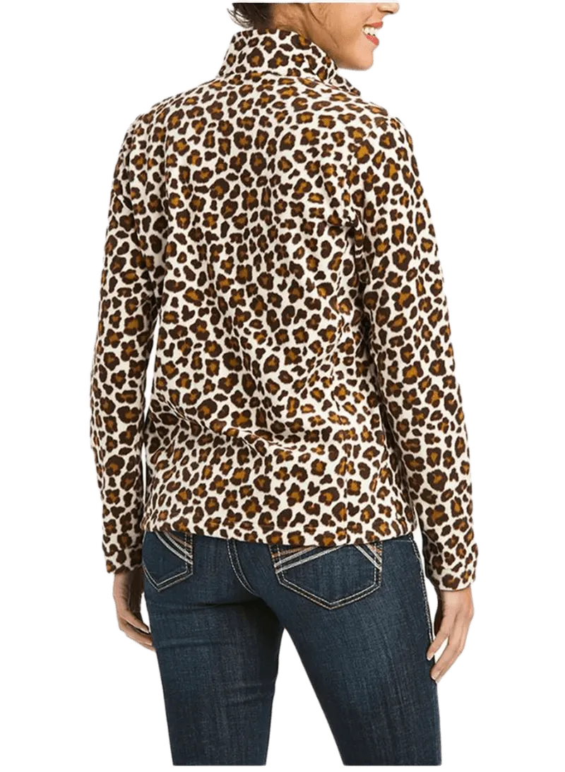 Ariat Women's Printed Fleece Leopard Sweatshirt