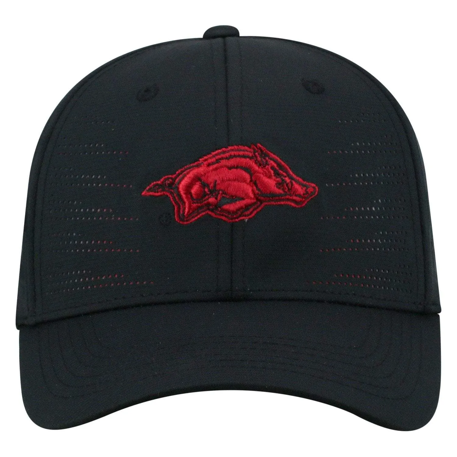 Arkansas Razorbacks TOW Black "Dazed" Structured Flexfit Hat Cap