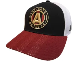 Atlanta United FC Adidas Tri-Tone Authentic Structured Mesh Snapback Hat Cap