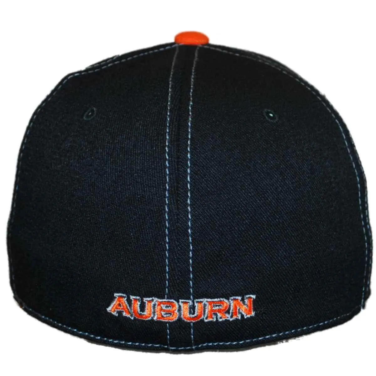 Auburn Tigers Top of the World Black Balance Memory Fit Hat Cap