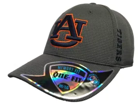 Auburn Tigers TOW Charcoal Booster Plus Memory FLEXFIT Hat Cap (M/L)