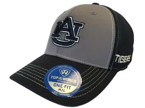 Auburn Tigers TOW Navy Gray Dynamic Performance Flexfit Hat Cap (M/L)