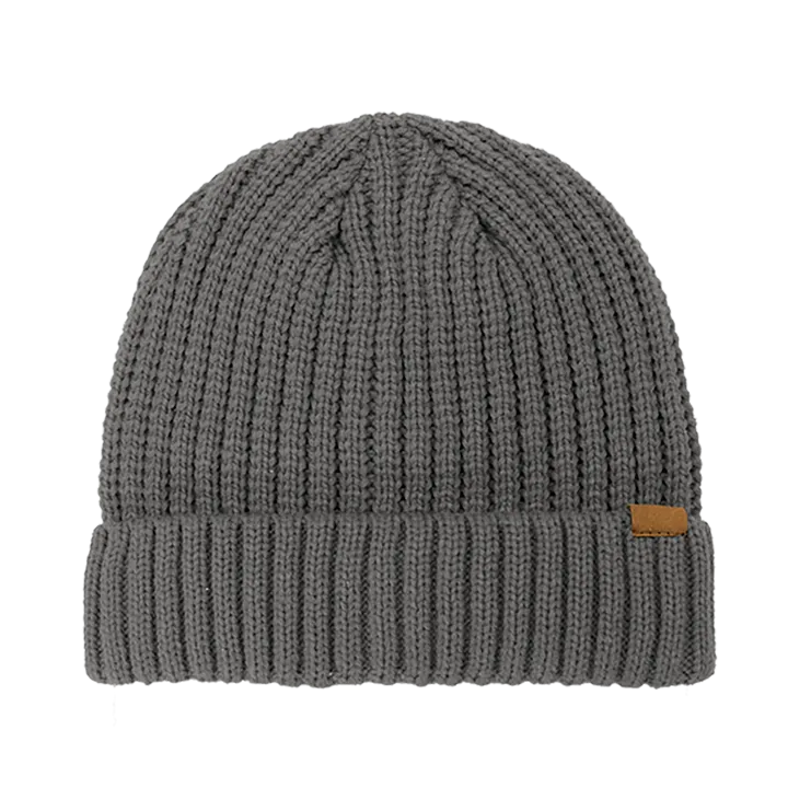 B2200 HW24 Rib Knitted Cuffed Beanie