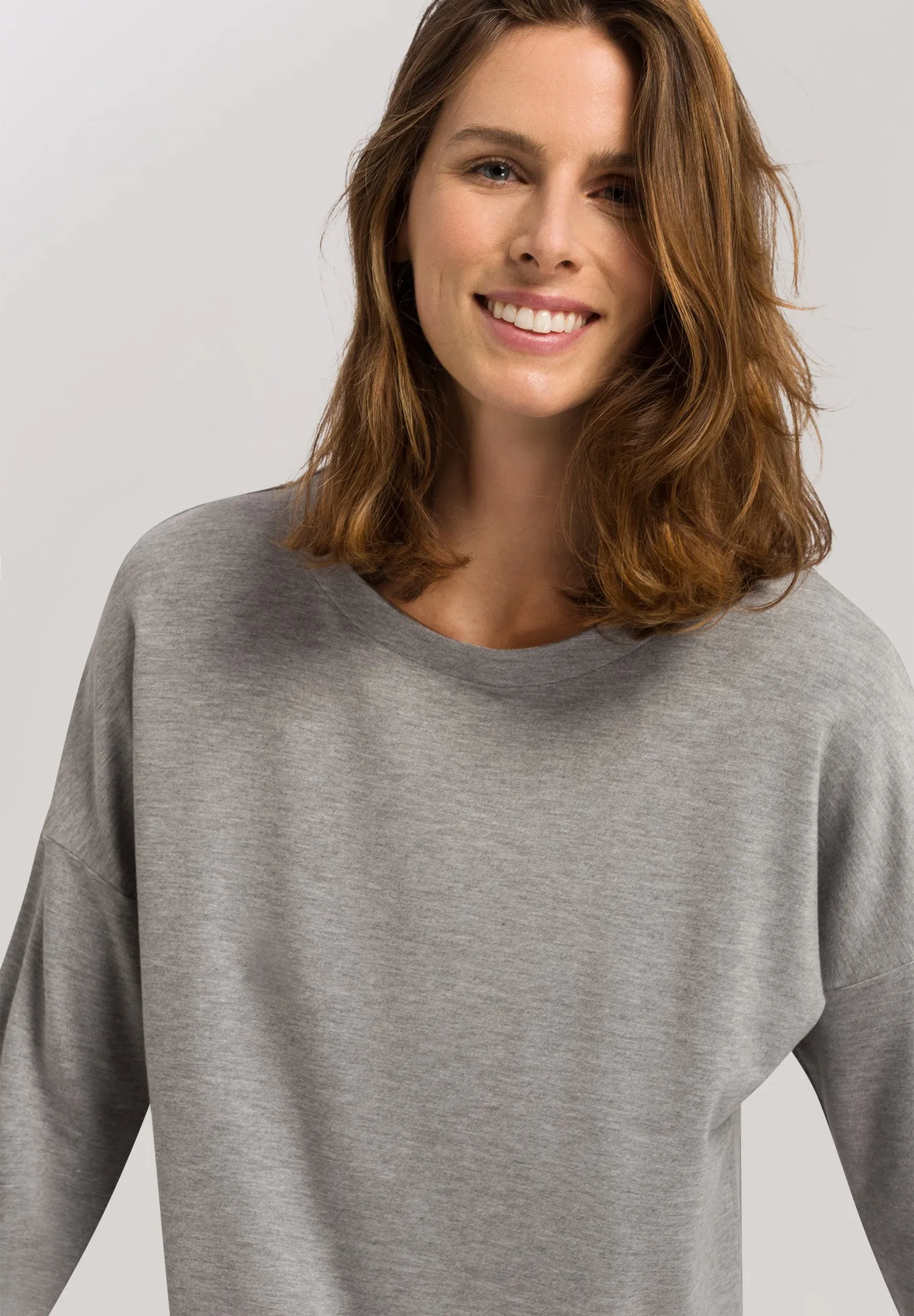 Balance Relaxed Round Neck Top | Balance Melange 78554-1676