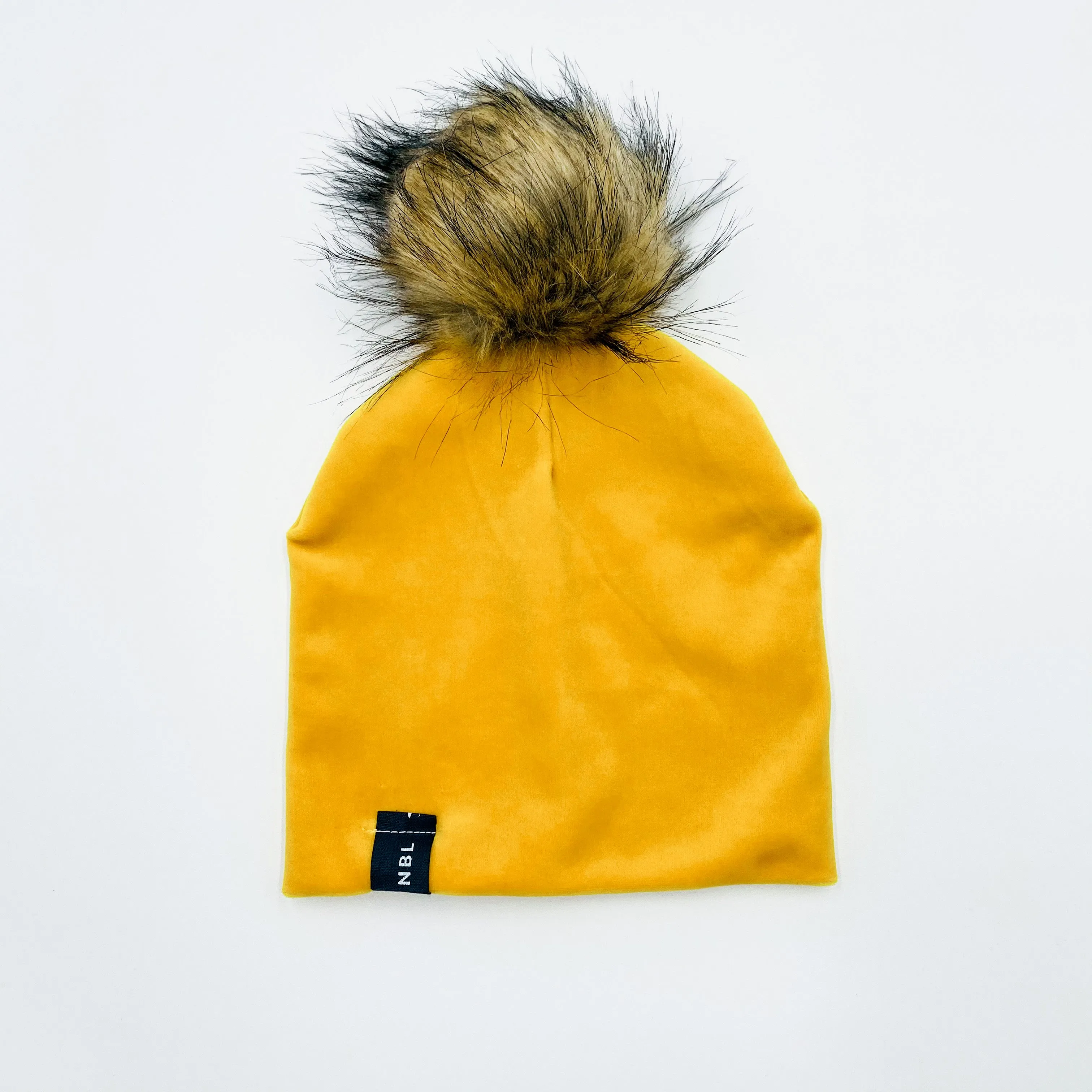 Beanie Hat (Mustard Velvet)