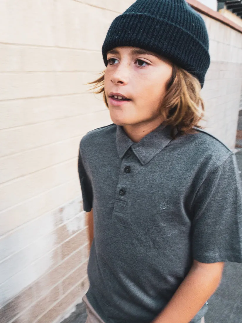 Big Boys Full Stone Beanie - Black