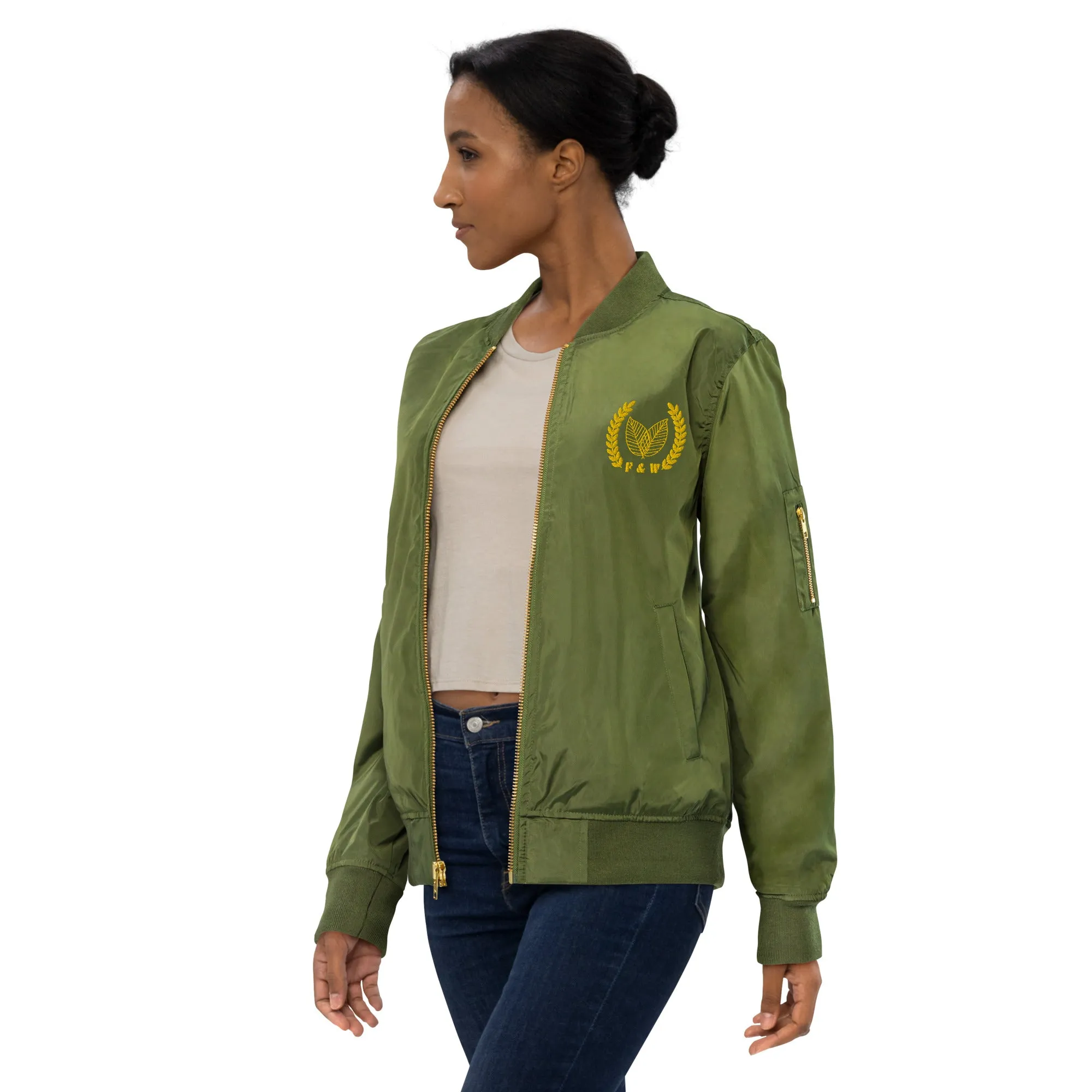 Bomber jacket Premium recycled, Fitz & Willow,