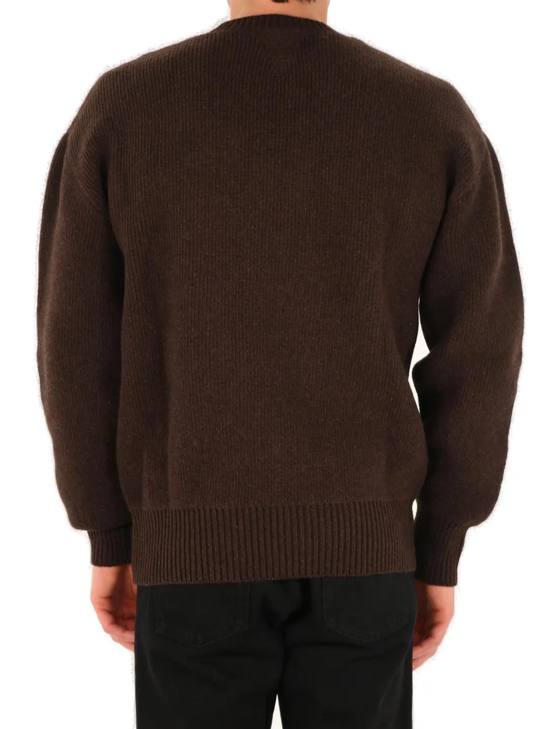 Bottega Veneta Crewneck Rib-Knit Jumper