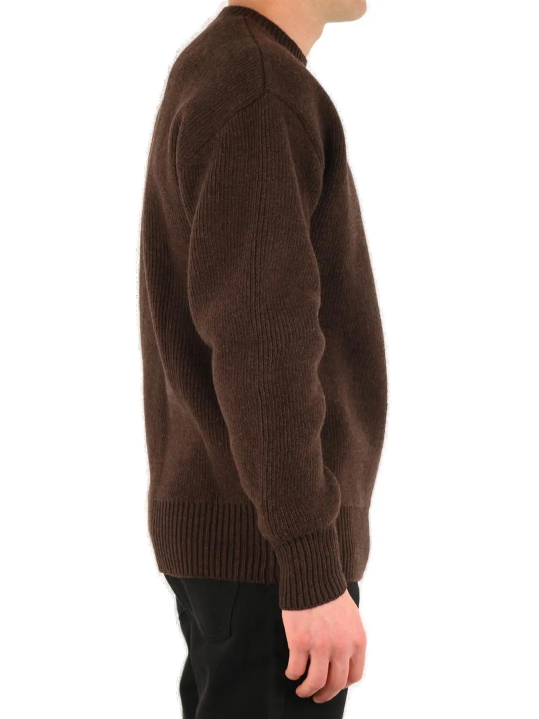 Bottega Veneta Crewneck Rib-Knit Jumper