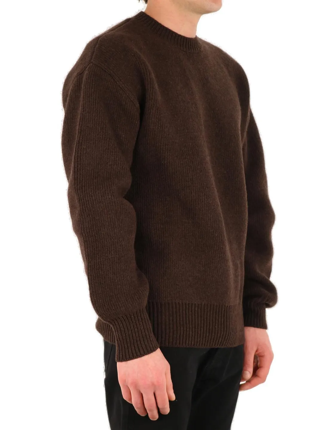 Bottega Veneta Crewneck Rib-Knit Jumper