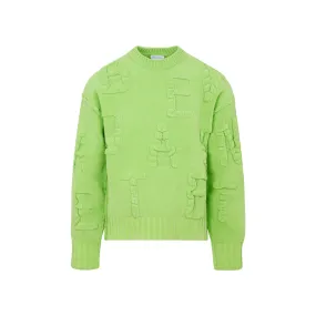 Bottega Veneta Crewneck Ribbed-Knit Jumper