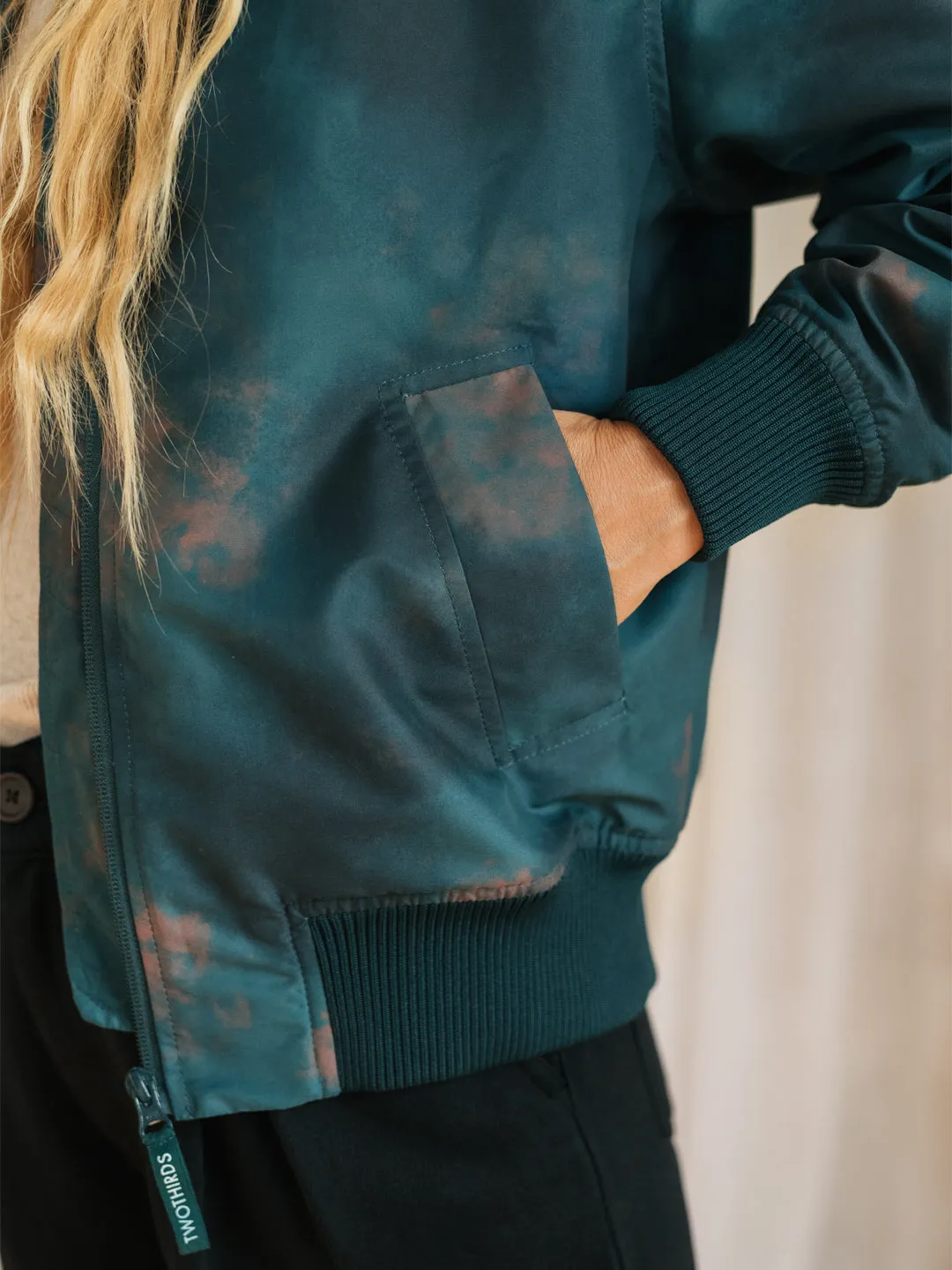 Boucaut Bomber Jacket Watercolor Green