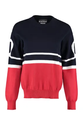 Boutique Moschino	Striped Crewneck Jumper