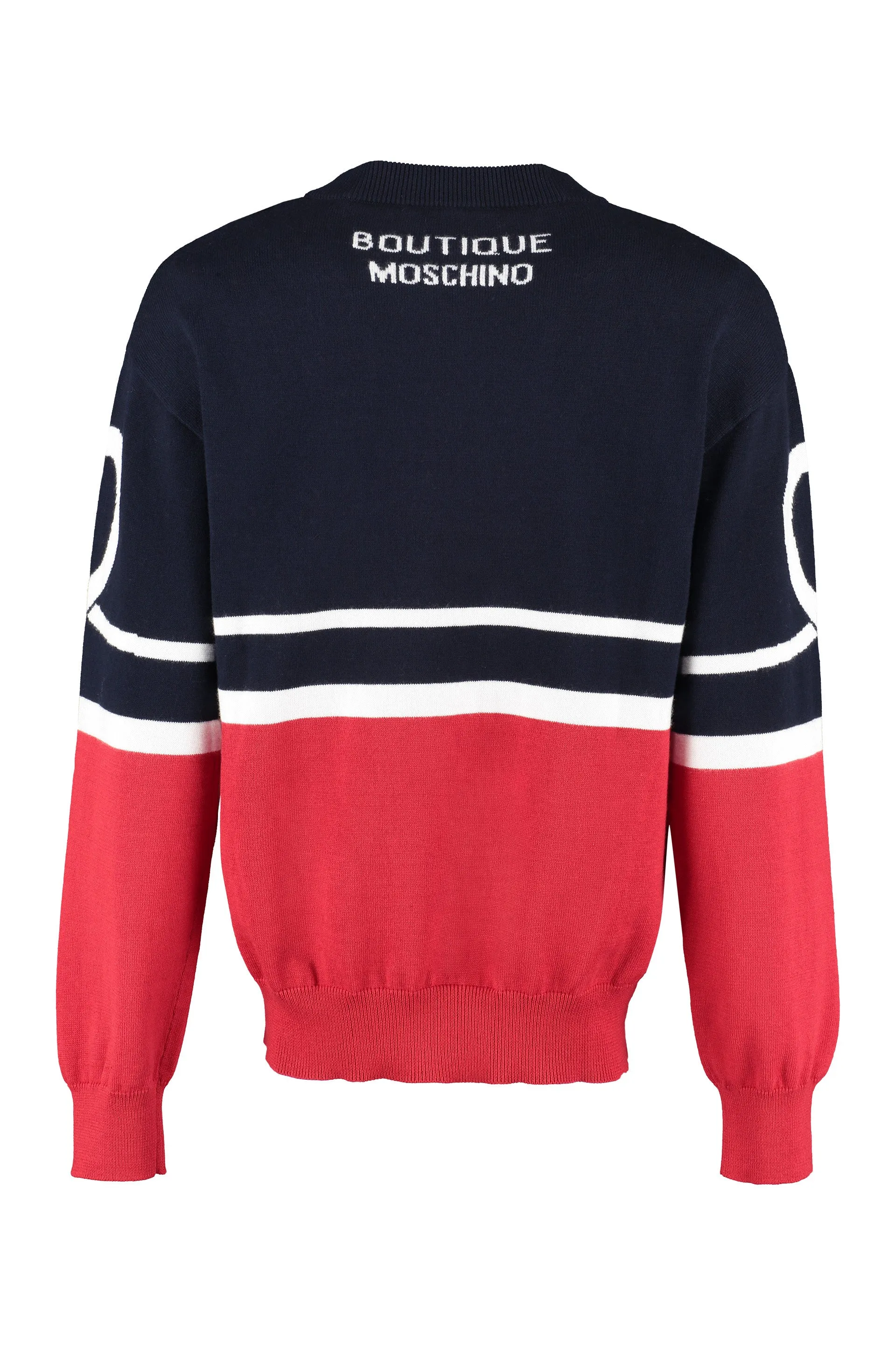 Boutique Moschino	Striped Crewneck Jumper