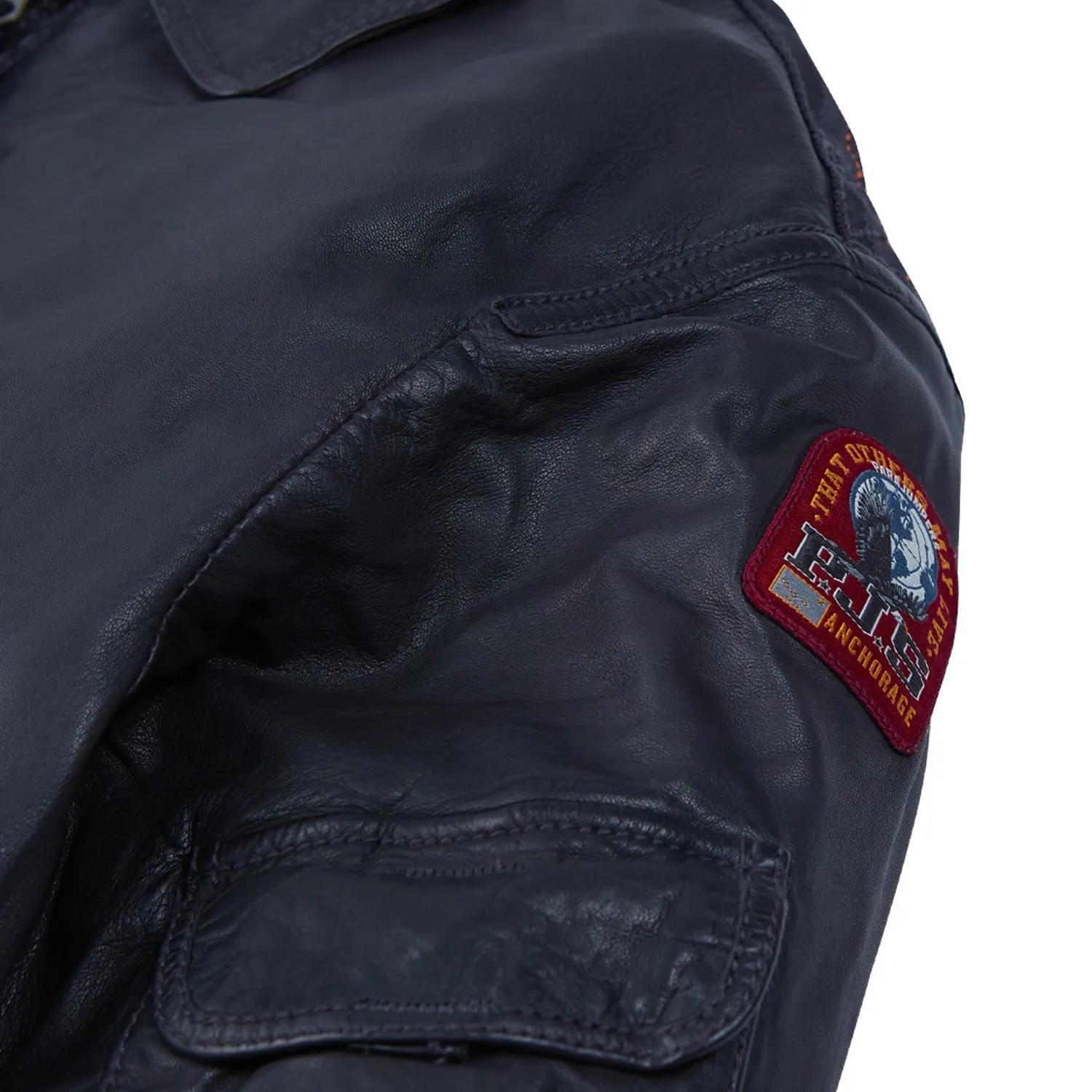 Brigadier Leather Jacket | Black