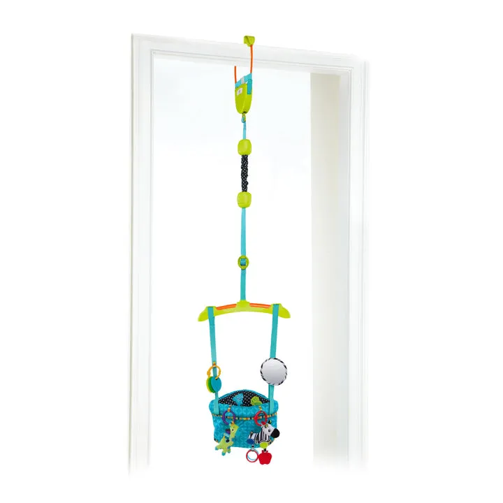 Bright Starts Bounce 'n Spring Deluxe Door Jumper with Take-Along Toys