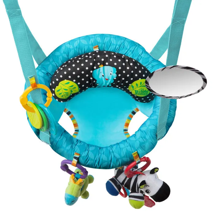 Bright Starts Bounce 'n Spring Deluxe Door Jumper with Take-Along Toys