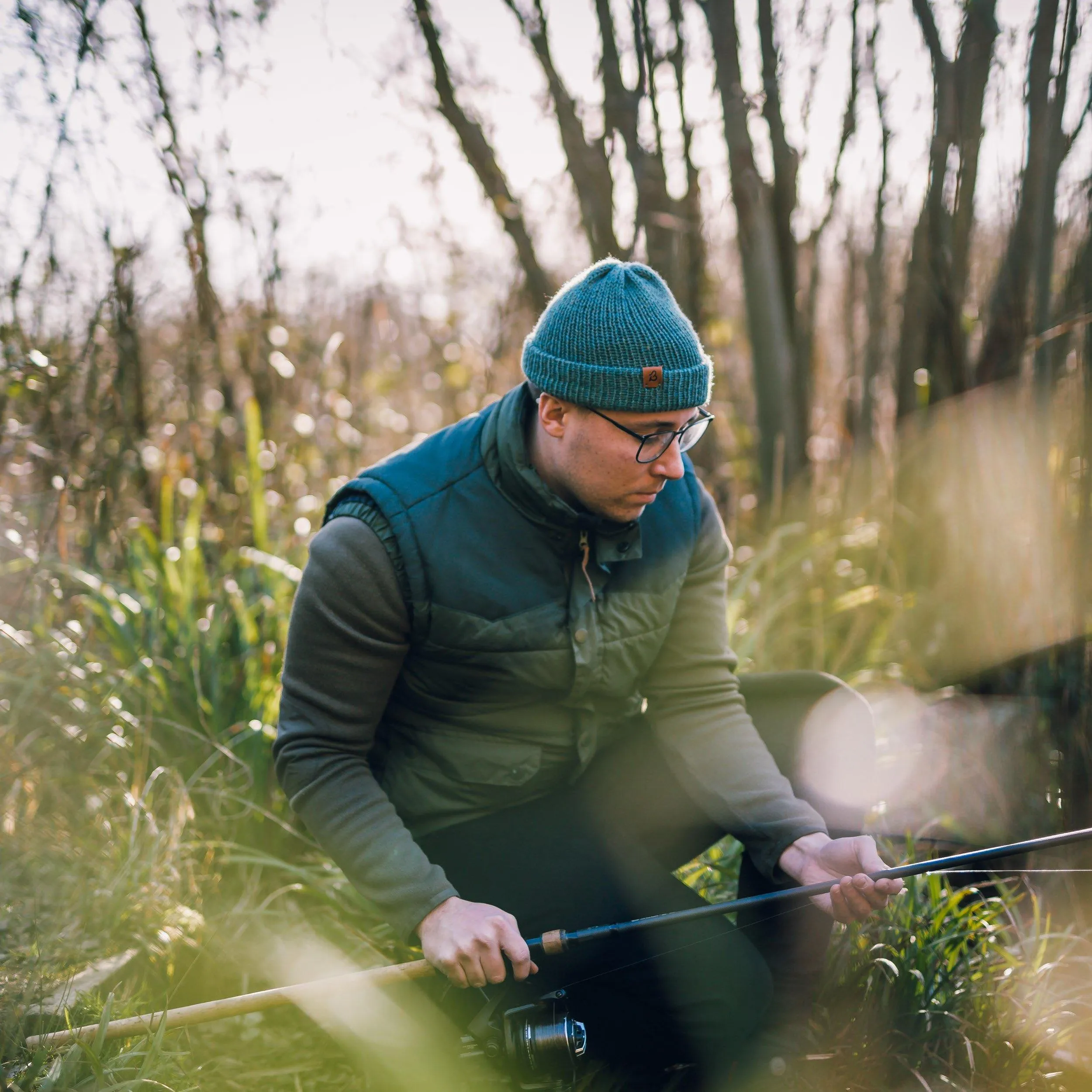 Burnt Mustard Slack Fit Wooly Hat