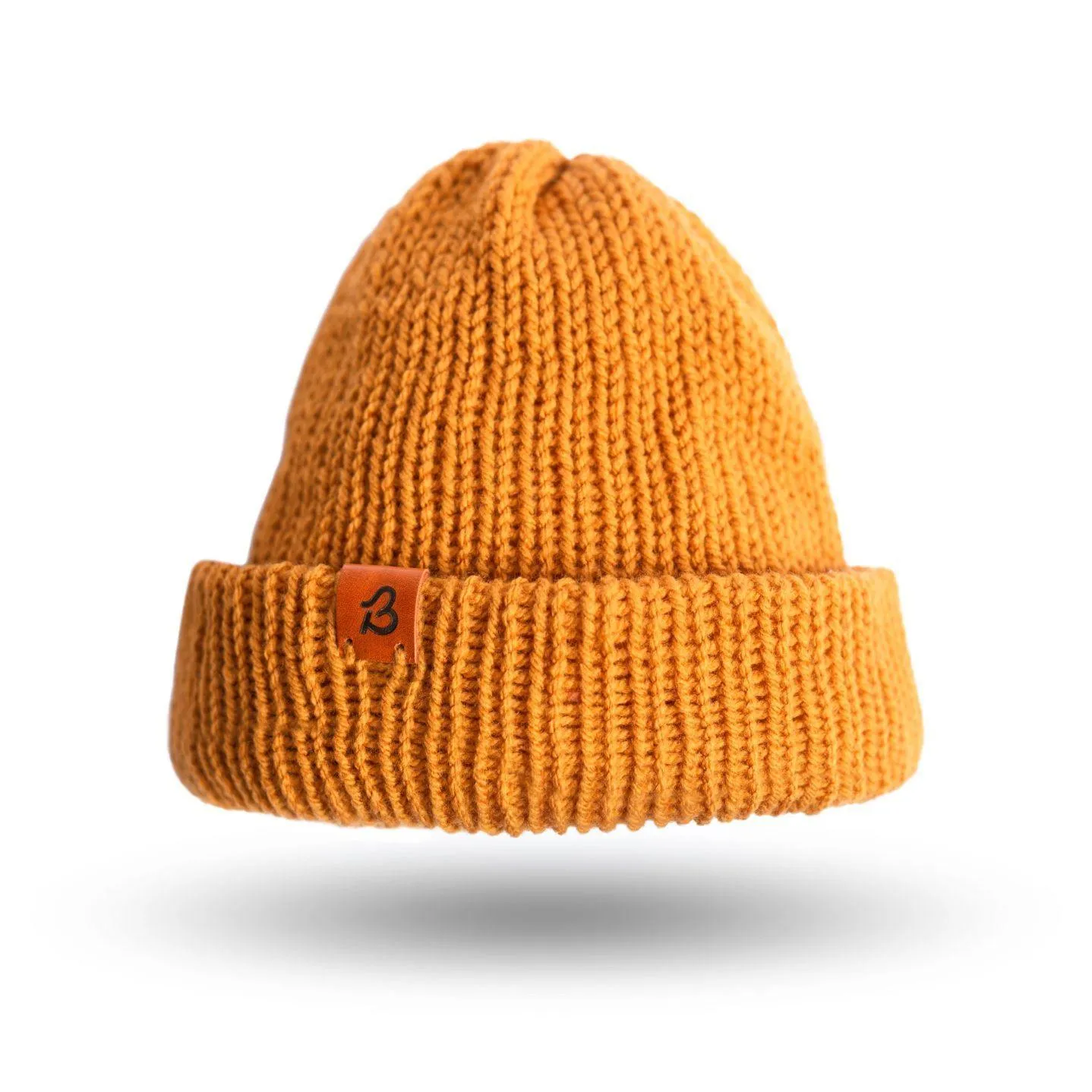 Burnt Mustard Slack Fit Wooly Hat