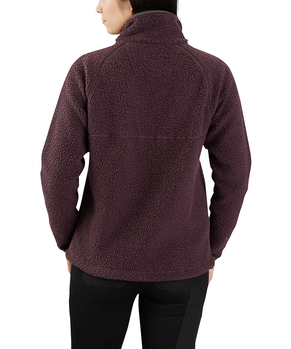 Carhartt Women's Fleece Pullover - Blackberry Heather