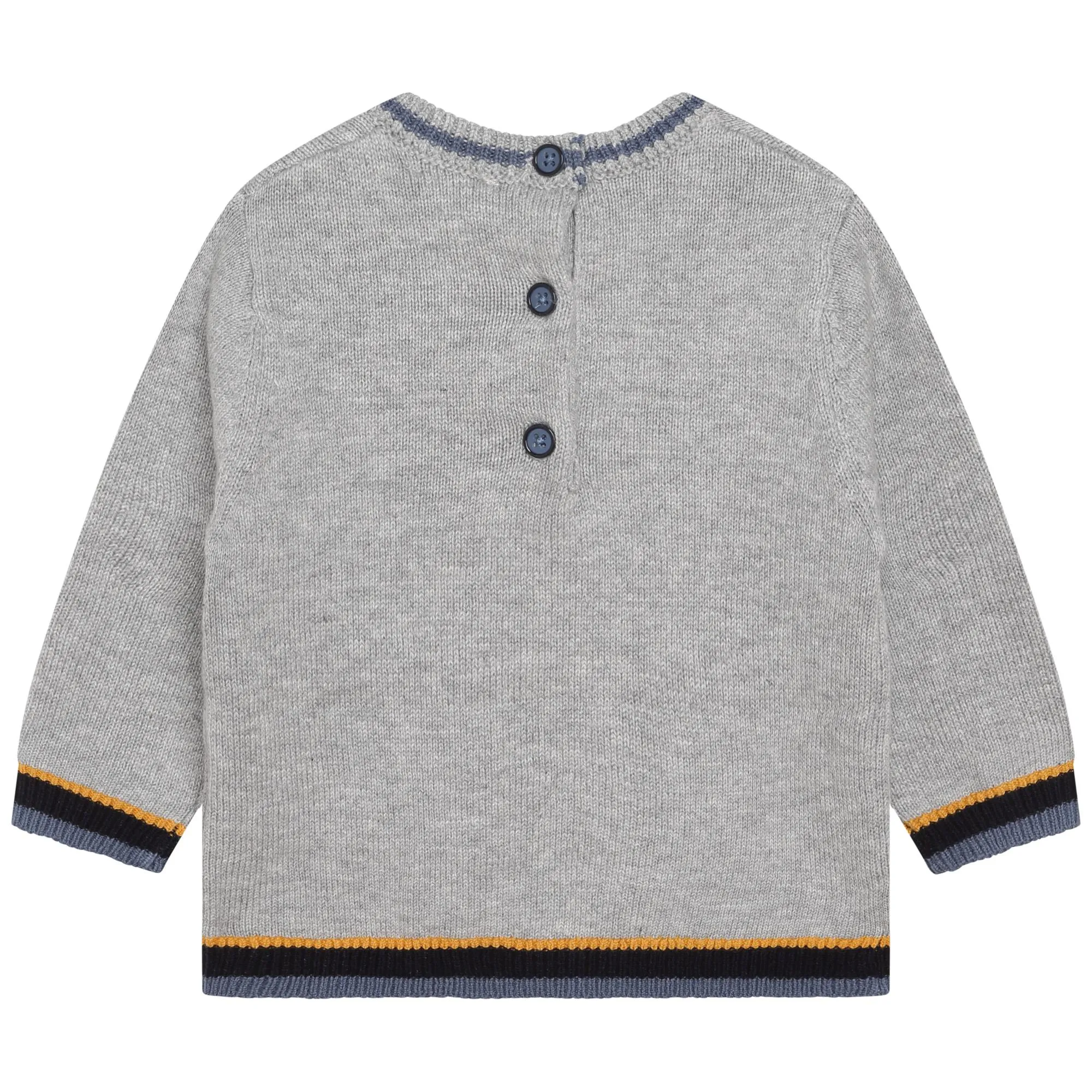 Carrement Beau Chine Grey Knitted Pullover