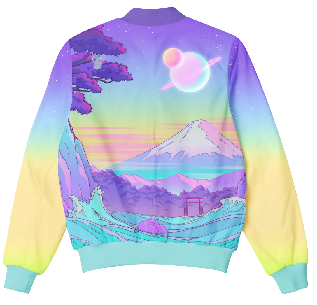 Celestial Fuji Bomber Jacket