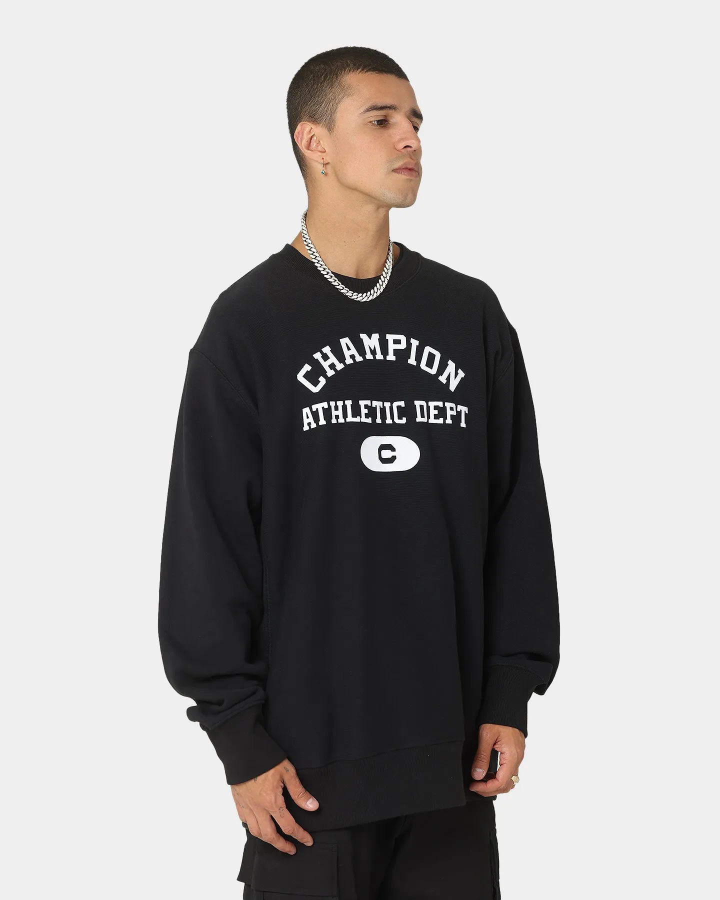 Champion Rebound Archive Crew Black