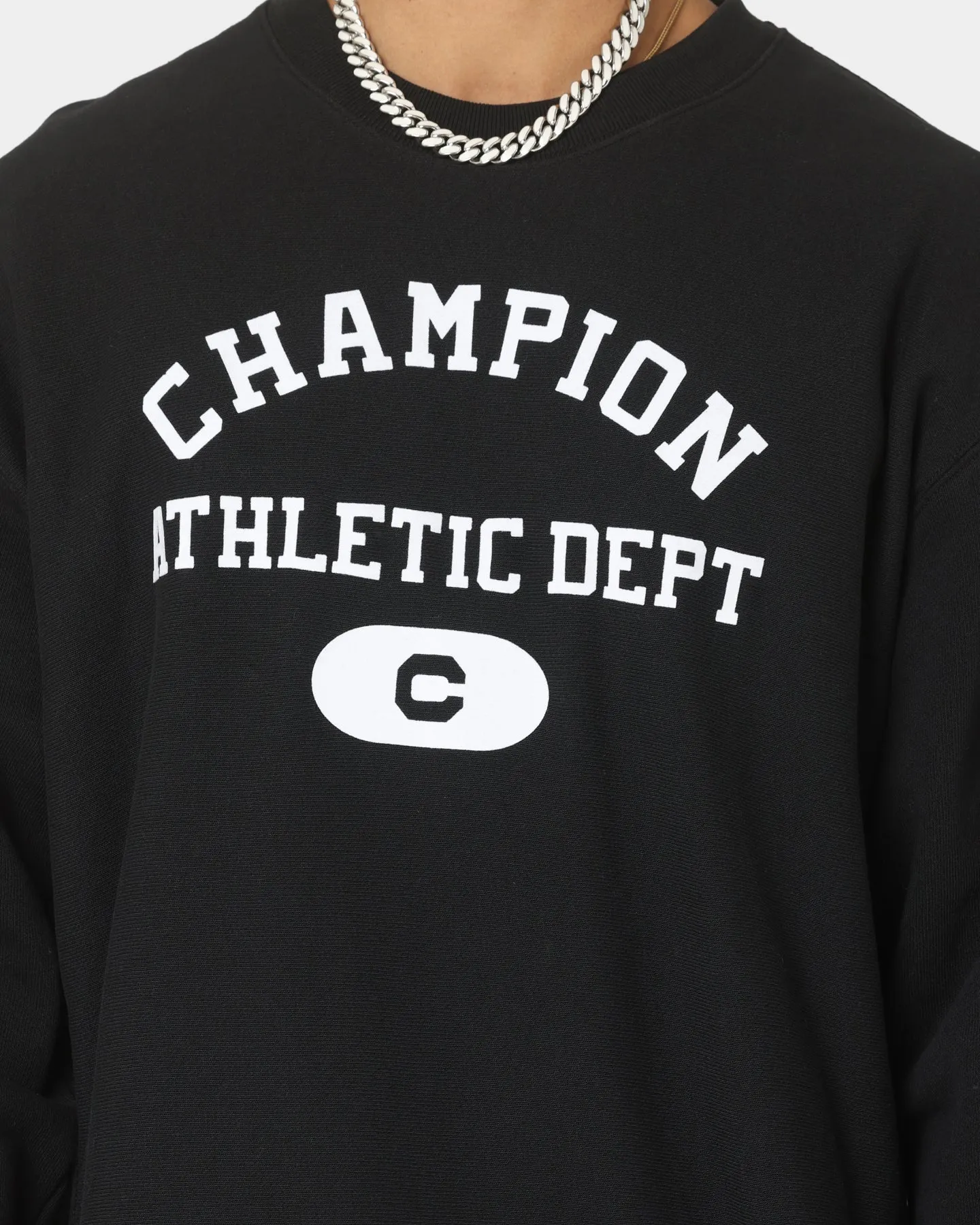 Champion Rebound Archive Crew Black