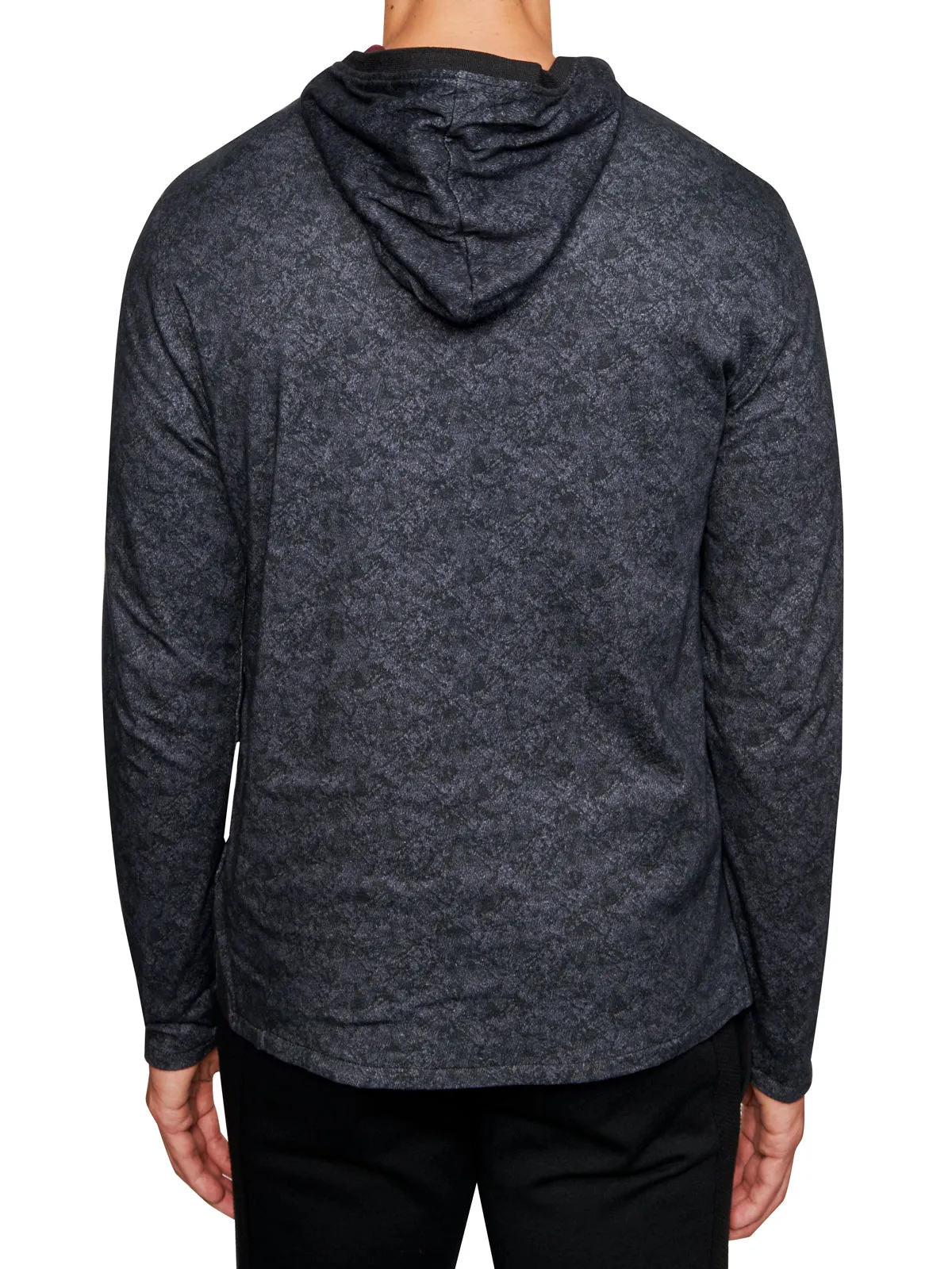 Charcoal Heather Reversible Hoodie