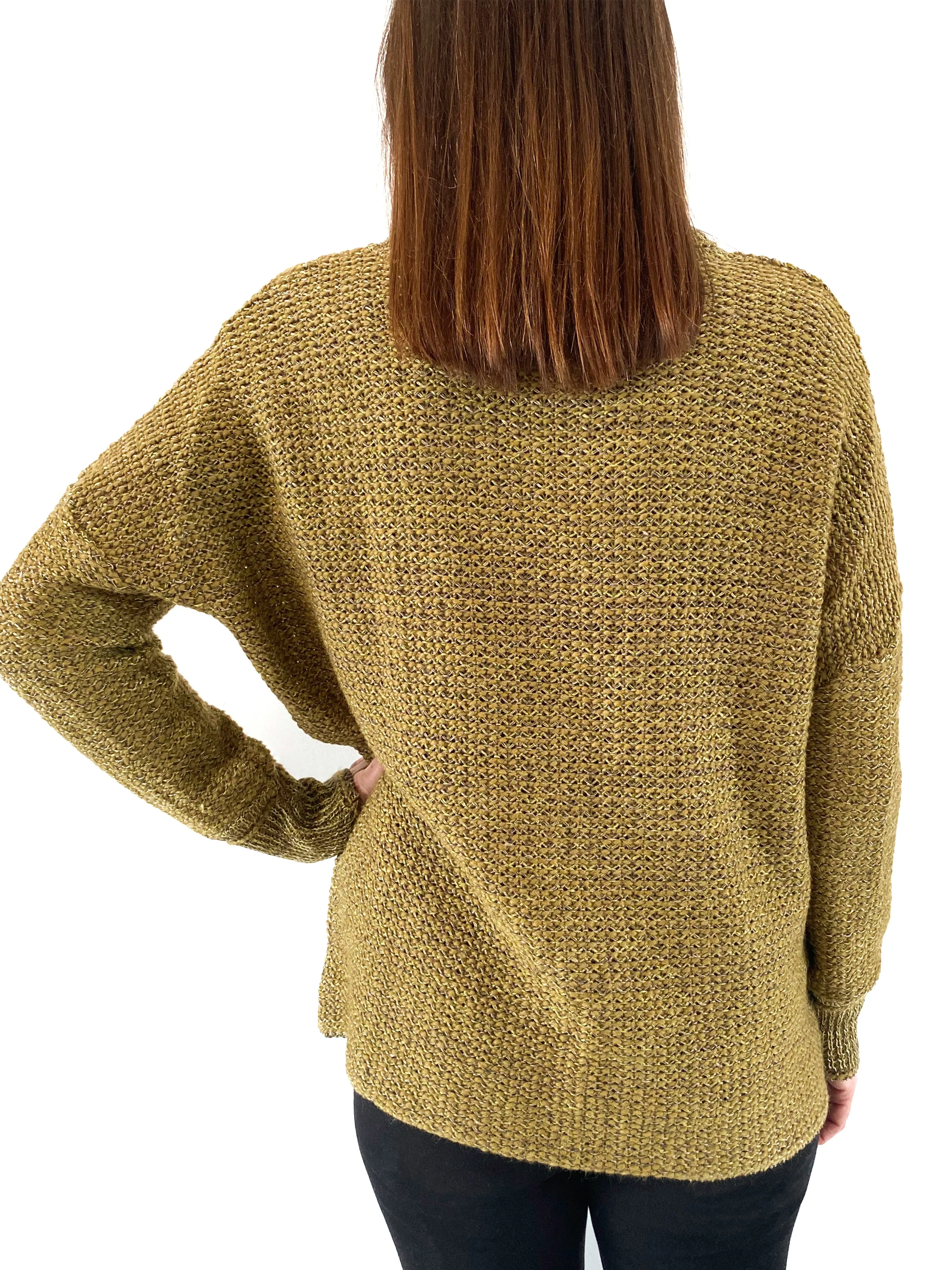 Chartreuse Knit Jumper